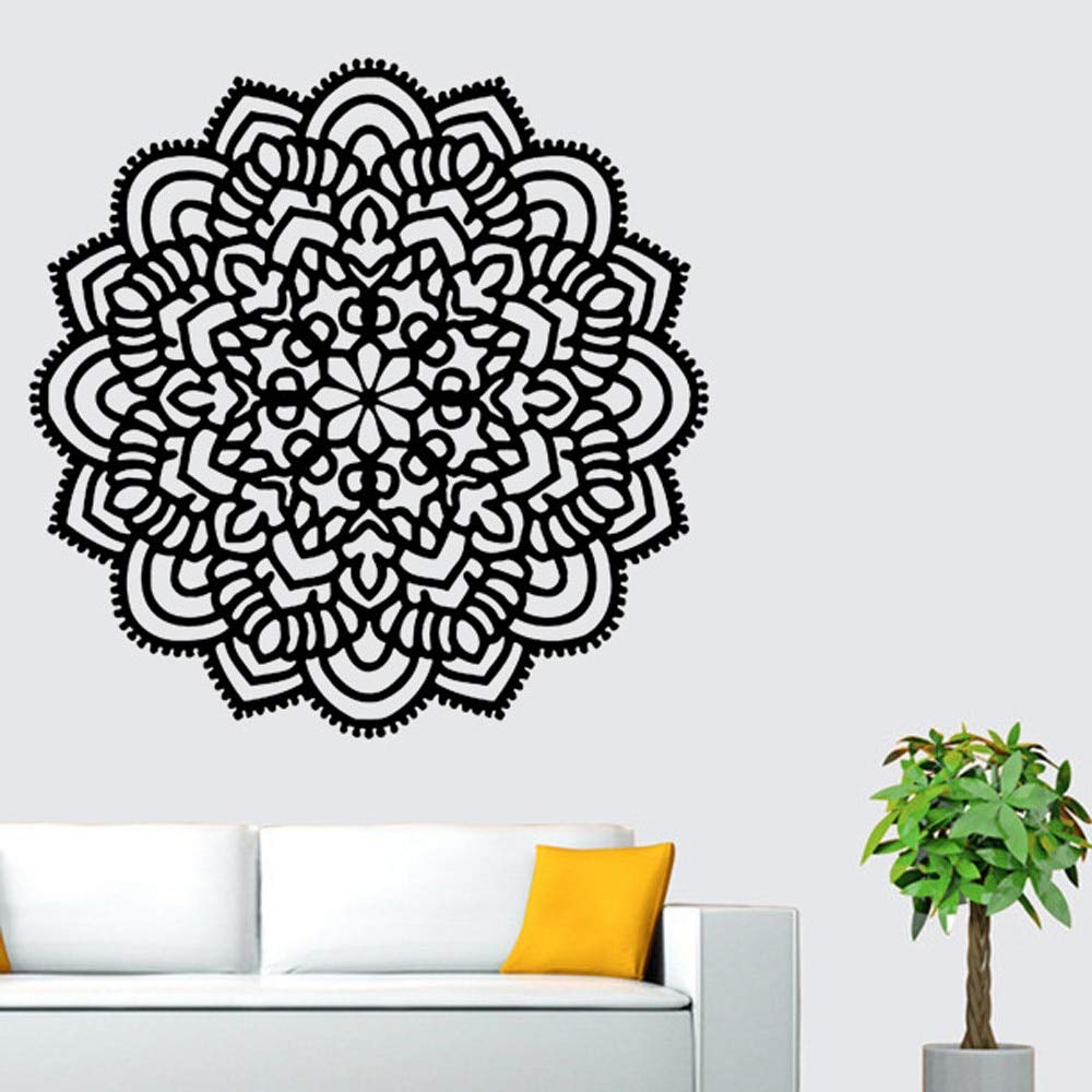 Buy GADGETS WRAP Wall Stickers India Poster Mandala Flower Bedroom