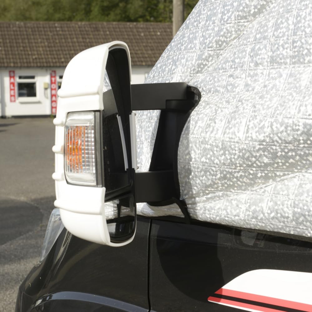 Cubiertas personalizadas para Citroen Relay Van (2006 en adelante), cubierta térmica para parabrisas plateada, TSW911SILVERAD16