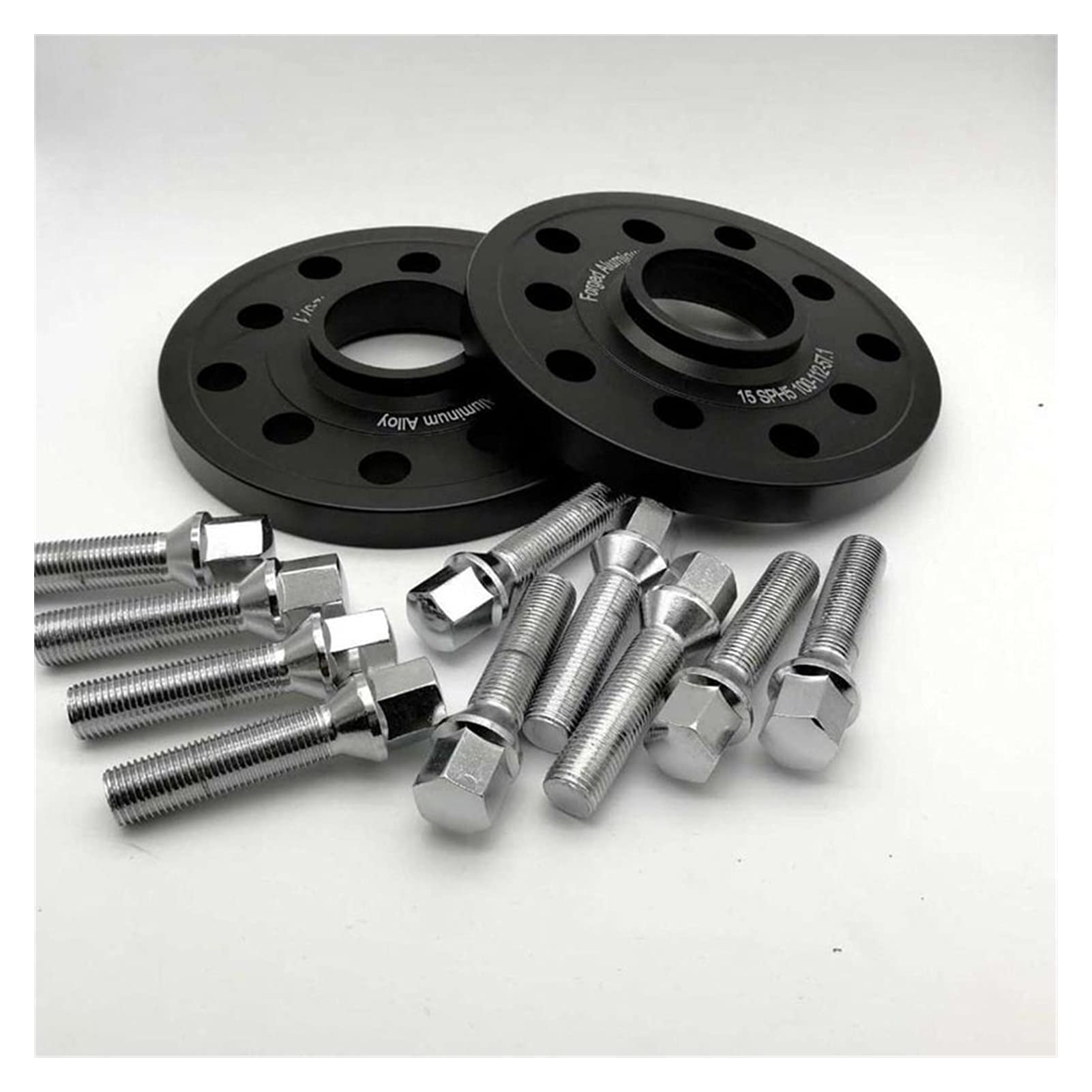 Élargisseurs de Voie,Espaceurs de Roues Entretoises sur Roues 5x100 5x112 15mm 20mm CB: 57.1 Association de la Roue(1PCS 15mm)