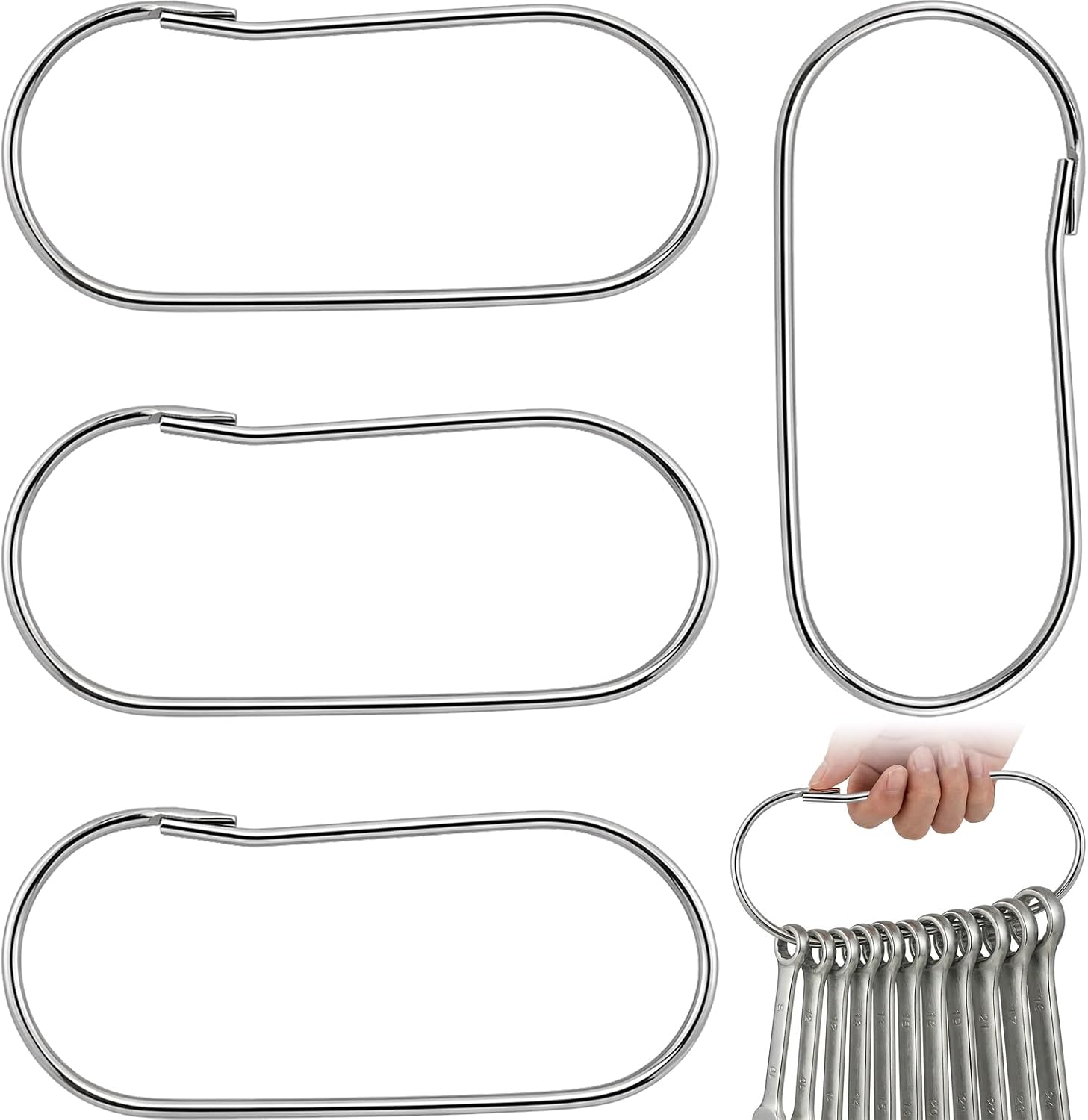 Wrench Ring Large Key Ring - Wrench Organizer, Janitor Key Ring, Tools for Mechanics