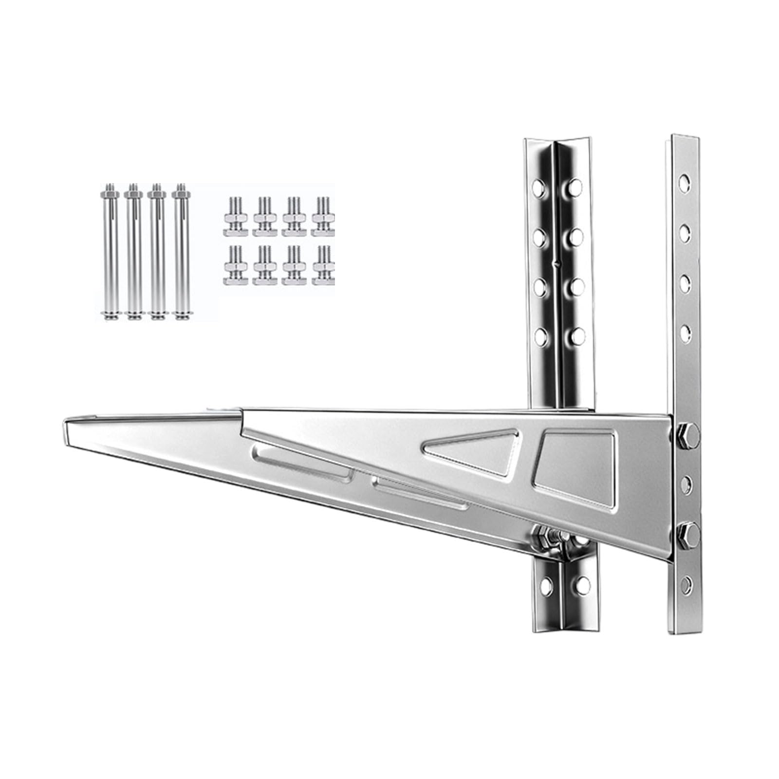 Juego de 2 soportes de pared para exteriores