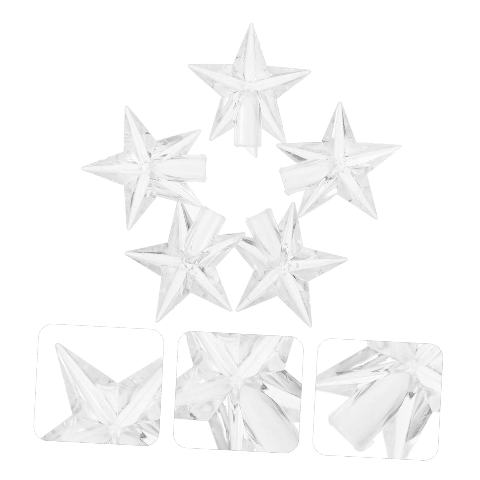 Gatuida String Lamp Supplies Star Shape Cover Christmas Light Covers for Home Decor