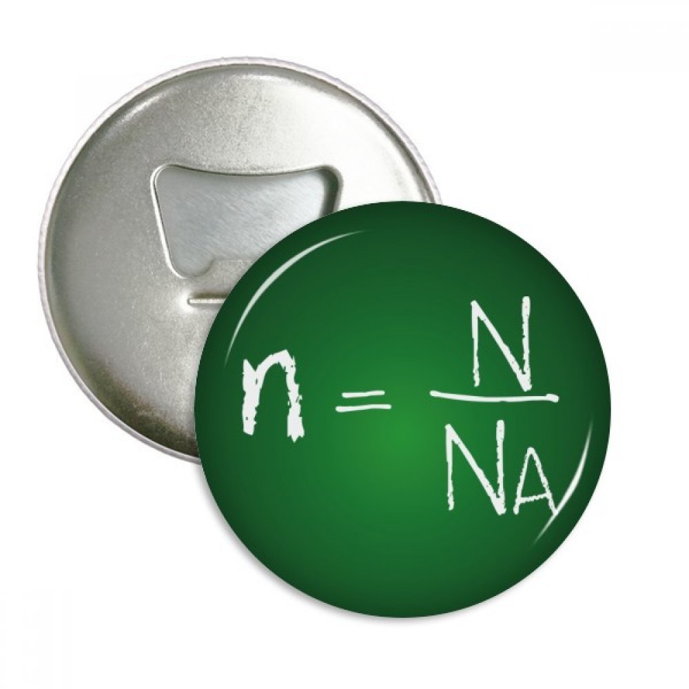 Aimants ouvre-bouteille de chimie décapsuleur puissant et badge magnétique argenté 3pcs