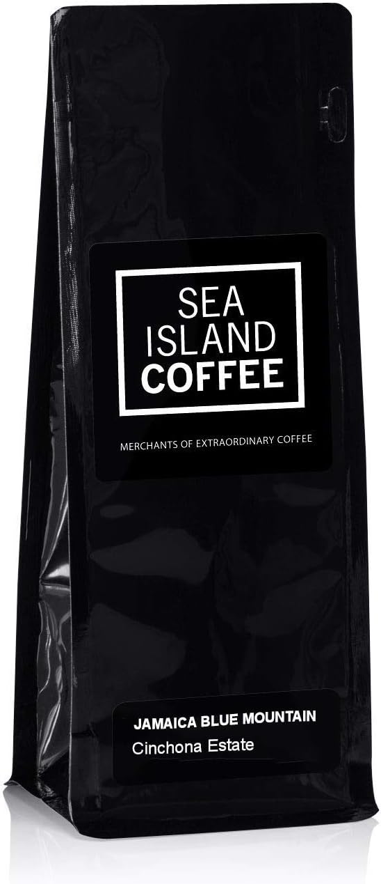 Sea Island Coffee - Jamaica Blue Mountain, Cinchona Estate (Whole Bean, 250g Bag)