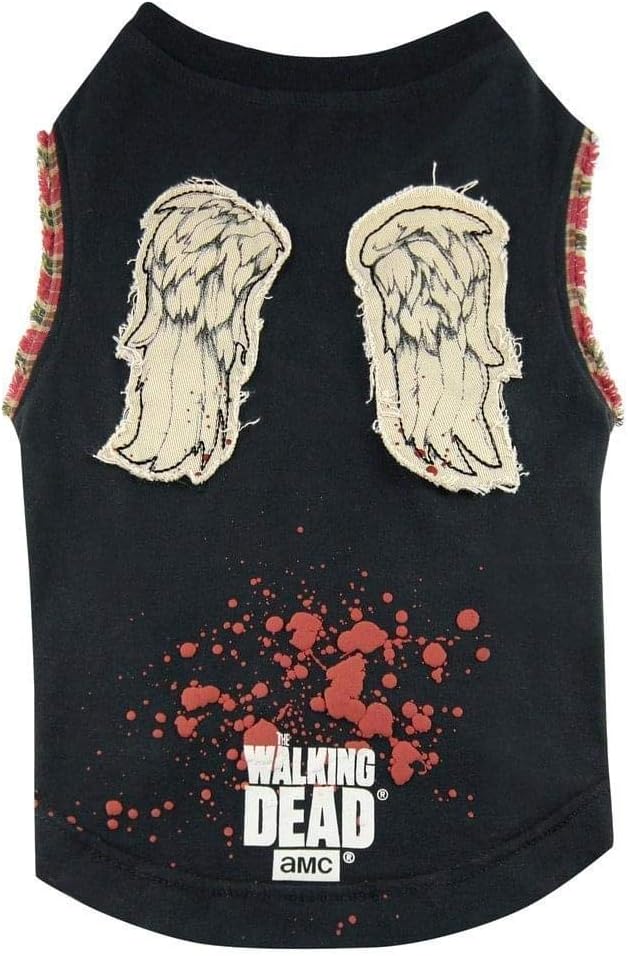The Coop COOP-TWD215 The Walking Dead Daryl Wings Dog Tshirt