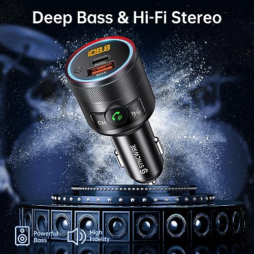 Syncwire Bluetooth 5.4 FM Transmitter