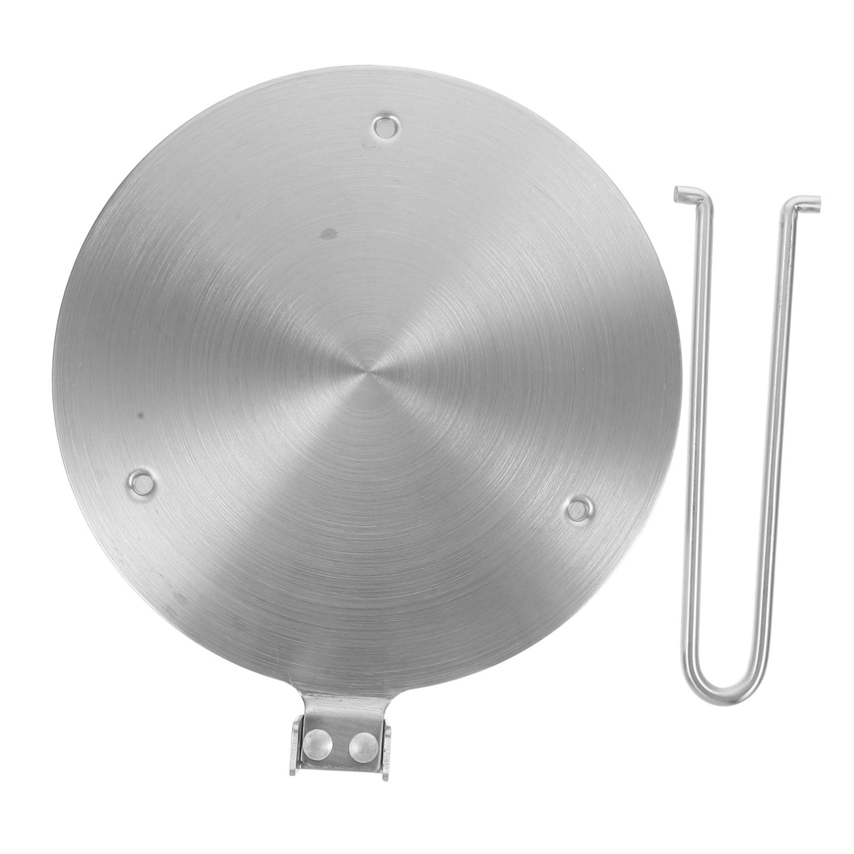 COLLBATH Placa Difusora de Calor Inoxidable Mango Desmontable para Cocinas de Gas y Eléctricas