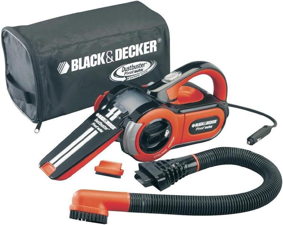 BLACK+DECKER New Pav1205 Handheld Dustbuster Pivot Auto Car Vacuum Cleaner 12v by