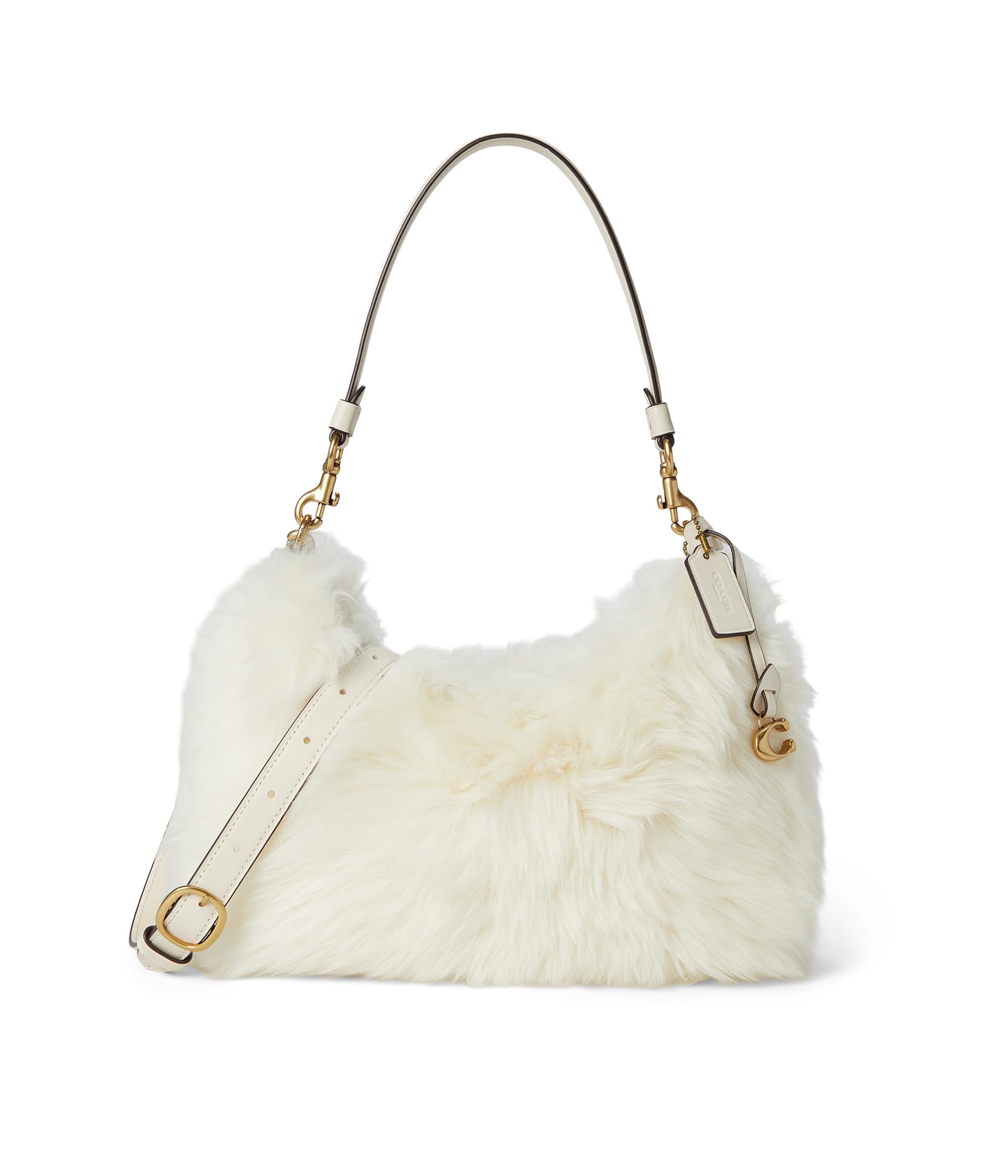 Coach Shearling Juliet Shoulder Bag 25 - Shoulder Bags