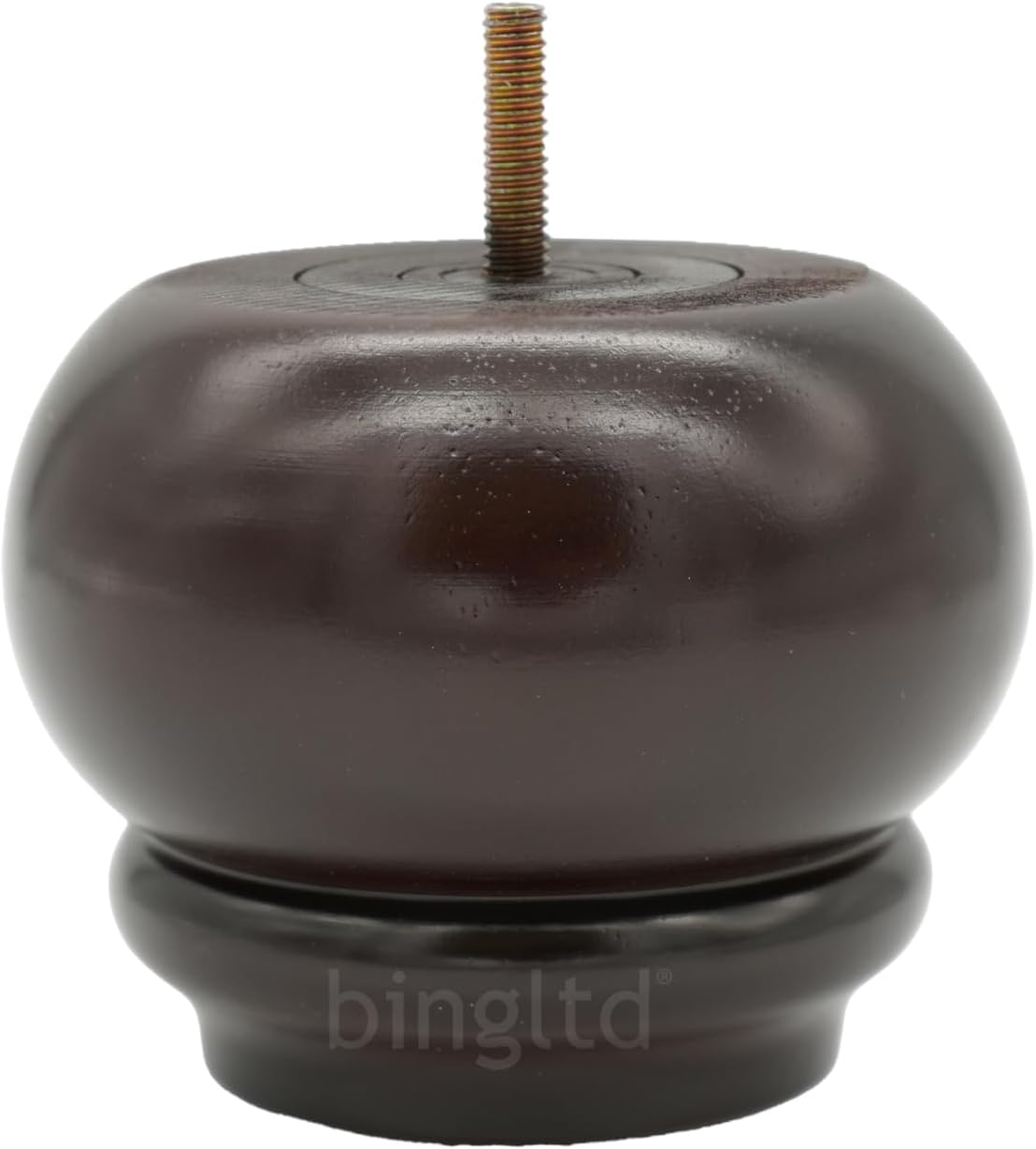 BingLTD - 3 1/2" Mahogany Hardwood Sofa Legs - Set of 4 (P130-157)
