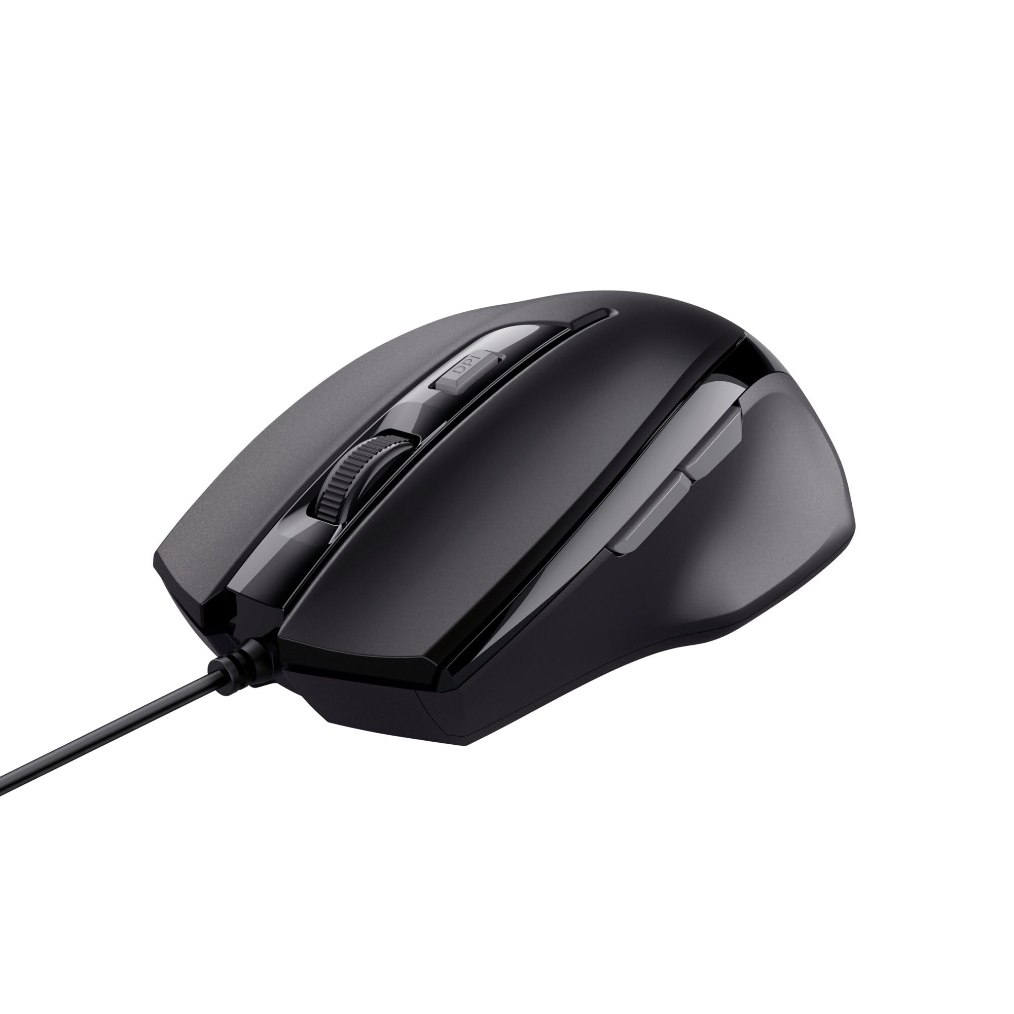 Trust Voca Comfort 23650 Mysz Optyczna, Czarny, 11 cm