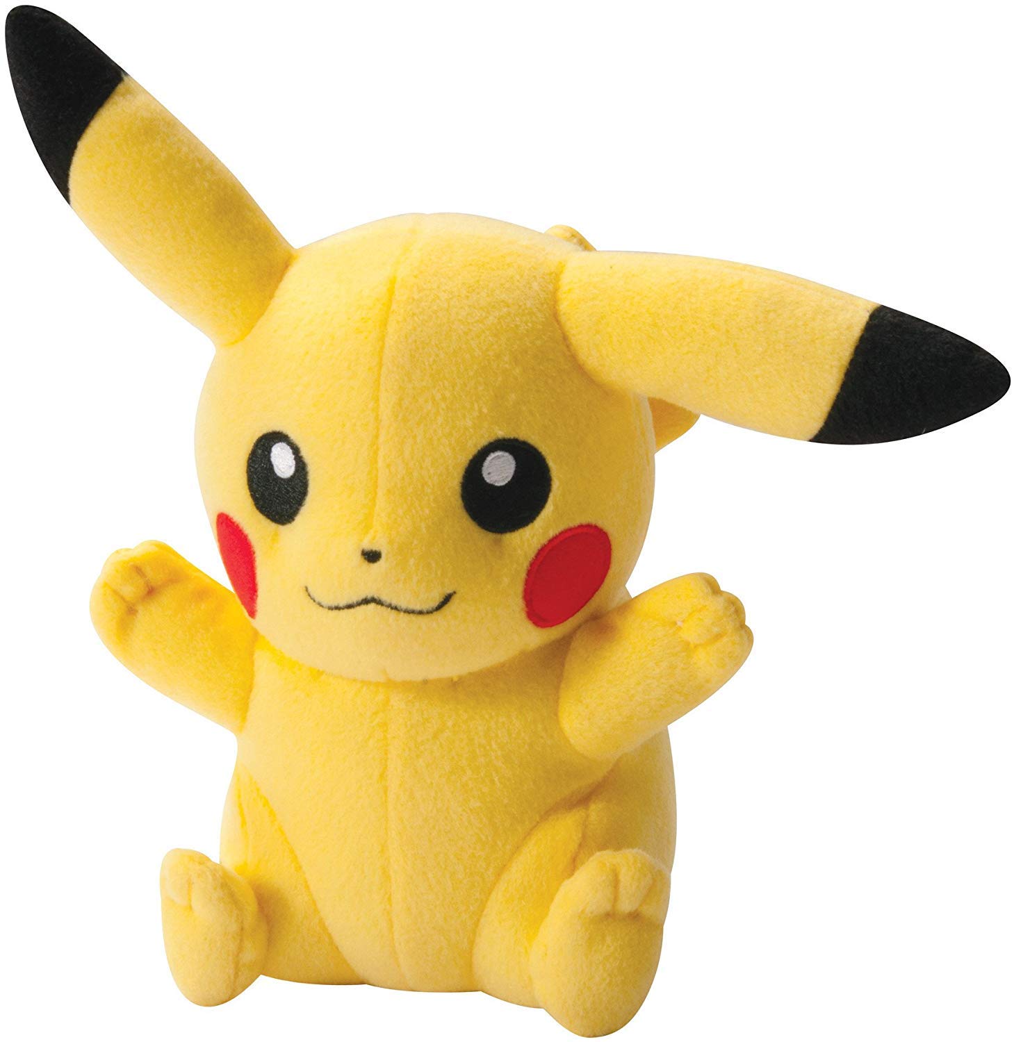 WILDCROCSoft and Huggable Pika-hu Soft Toy | Playtime, Sleeptime Buddy for Kids | Yellow, 26 cm (Appearance May Vary)