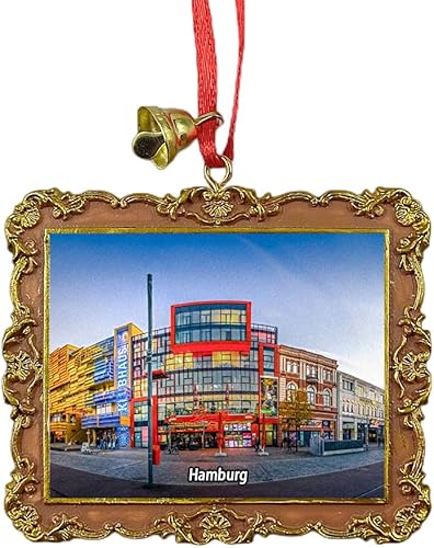 Schmidt Tivoli Hamburg Germany Travel Souvenir Xmas Tree Ornament Hanging Pendant Home Christmas Party Decoration