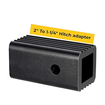 BougeRV 2寸转1-1/4寸拖车球头转接套