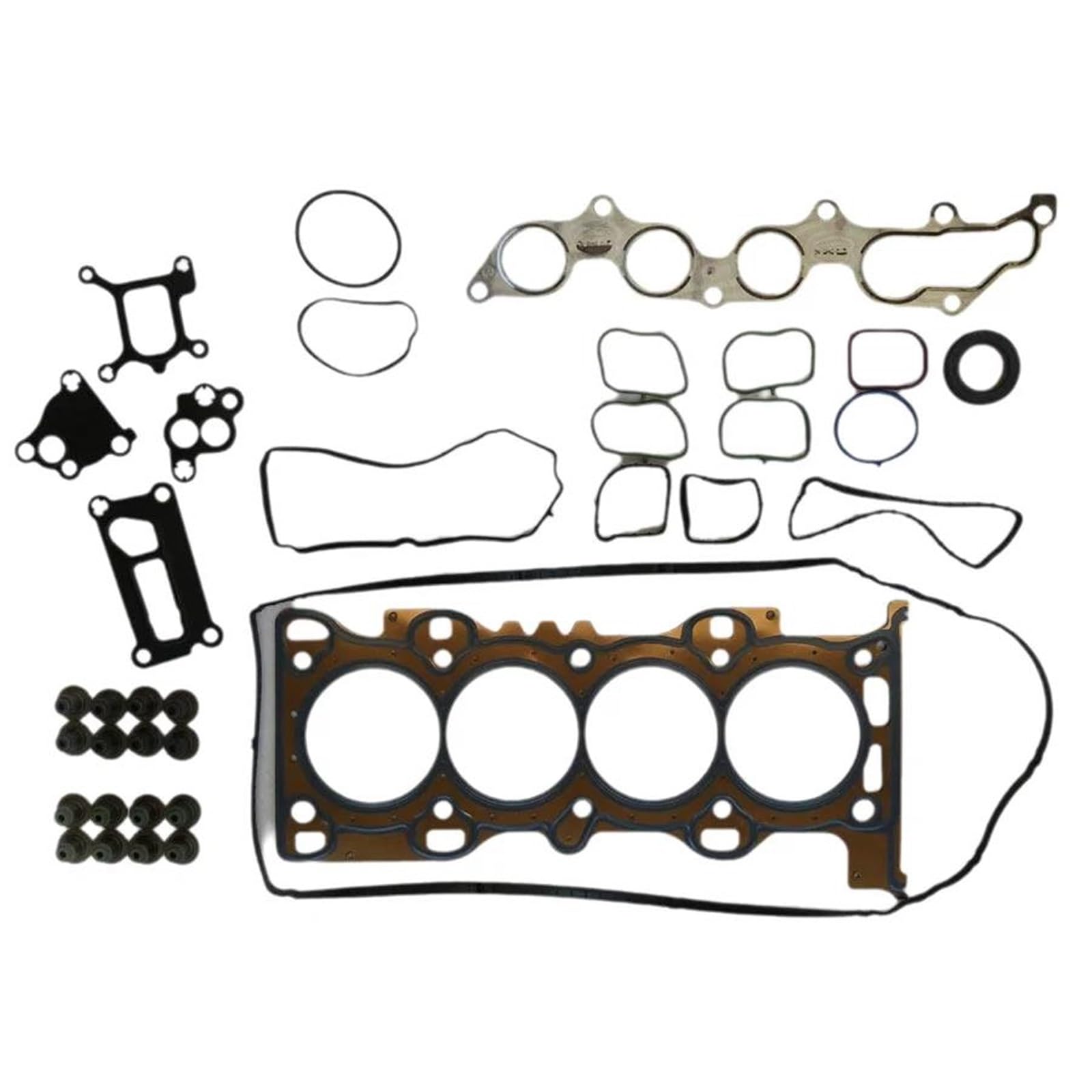 PER MAZDA 6 2007/08- Kit Revisione Motore In Metallo Set Completo Guarnizioni 8LL3-10-271 Testata Guarnizione