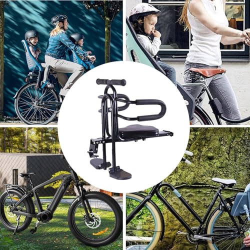 Asiento de bicicleta para niños que previene caídas y balanceos 4