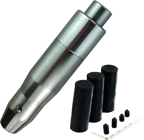 Miniatura 10 de Abfer Pomo de palanca de cambios automático para botón de automóvil, para la mayoría de vehículos, camiones, color azul