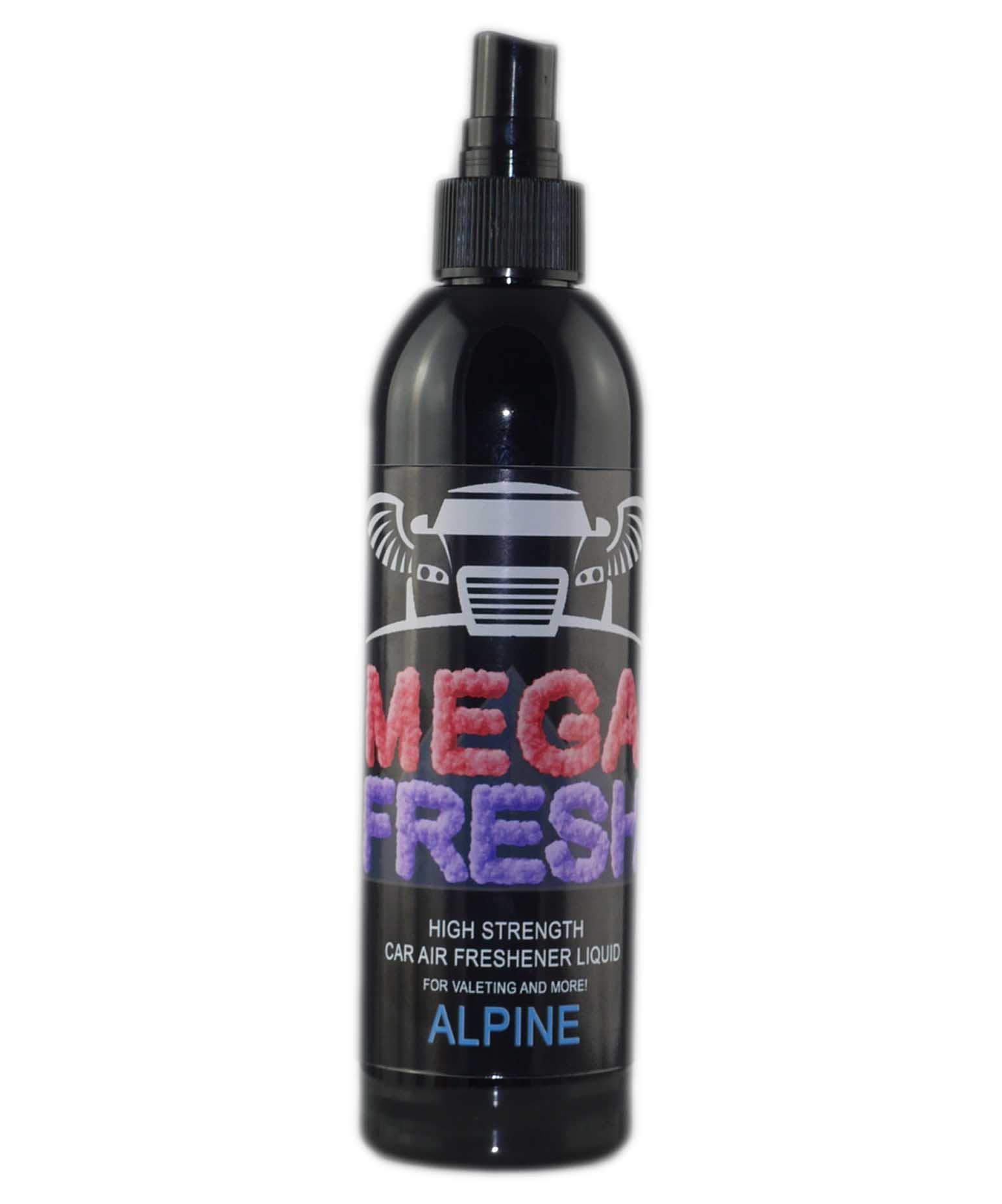Air Freshener Mega Fresh Very Strong Fragrance - 250ml Atomizer Spray (Alpine)