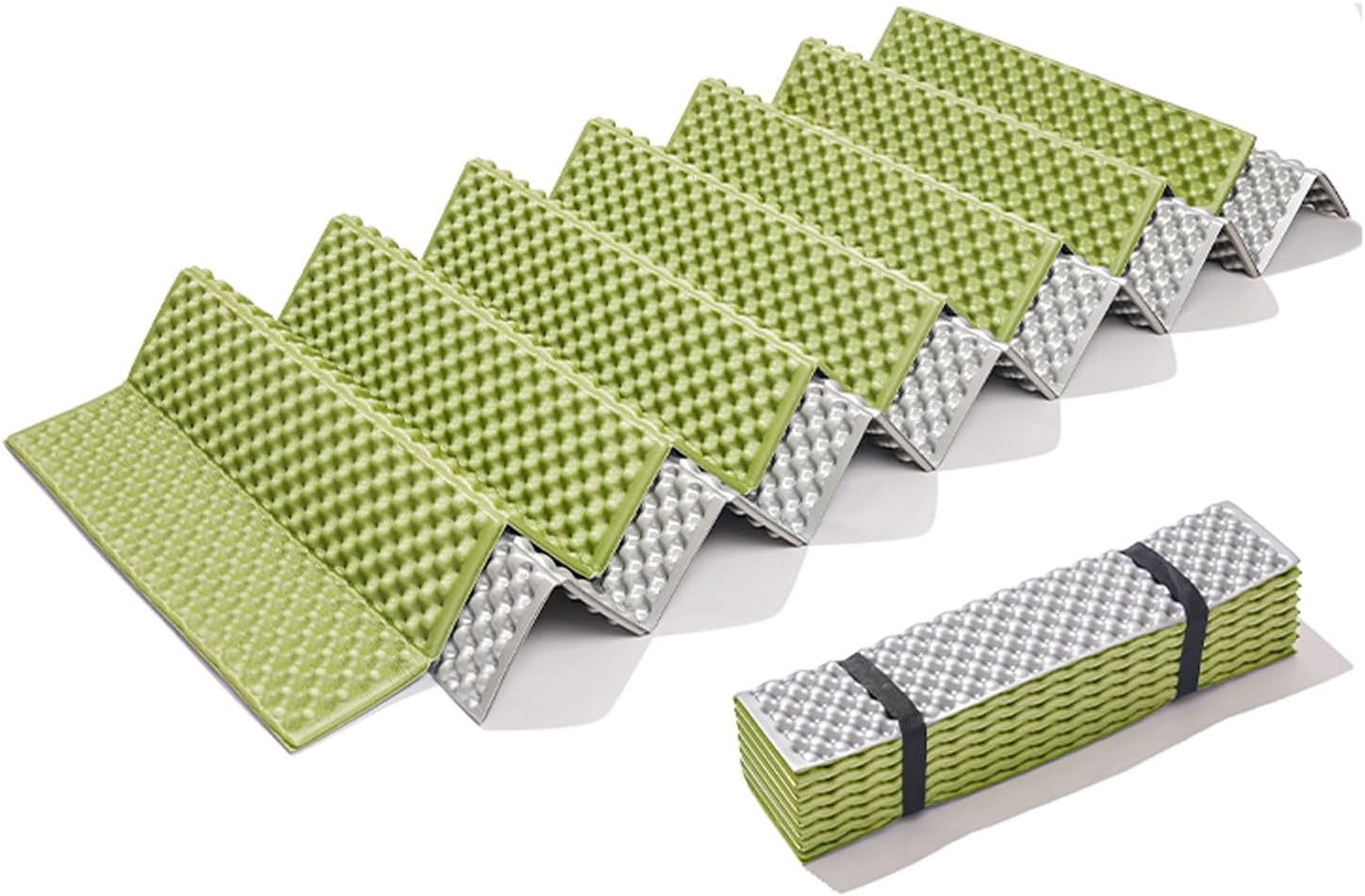 Foam Sleeping Pad Closed Cell Mat for Superior Insulation Compact Storage Foldable Portable for Hiking and Camping