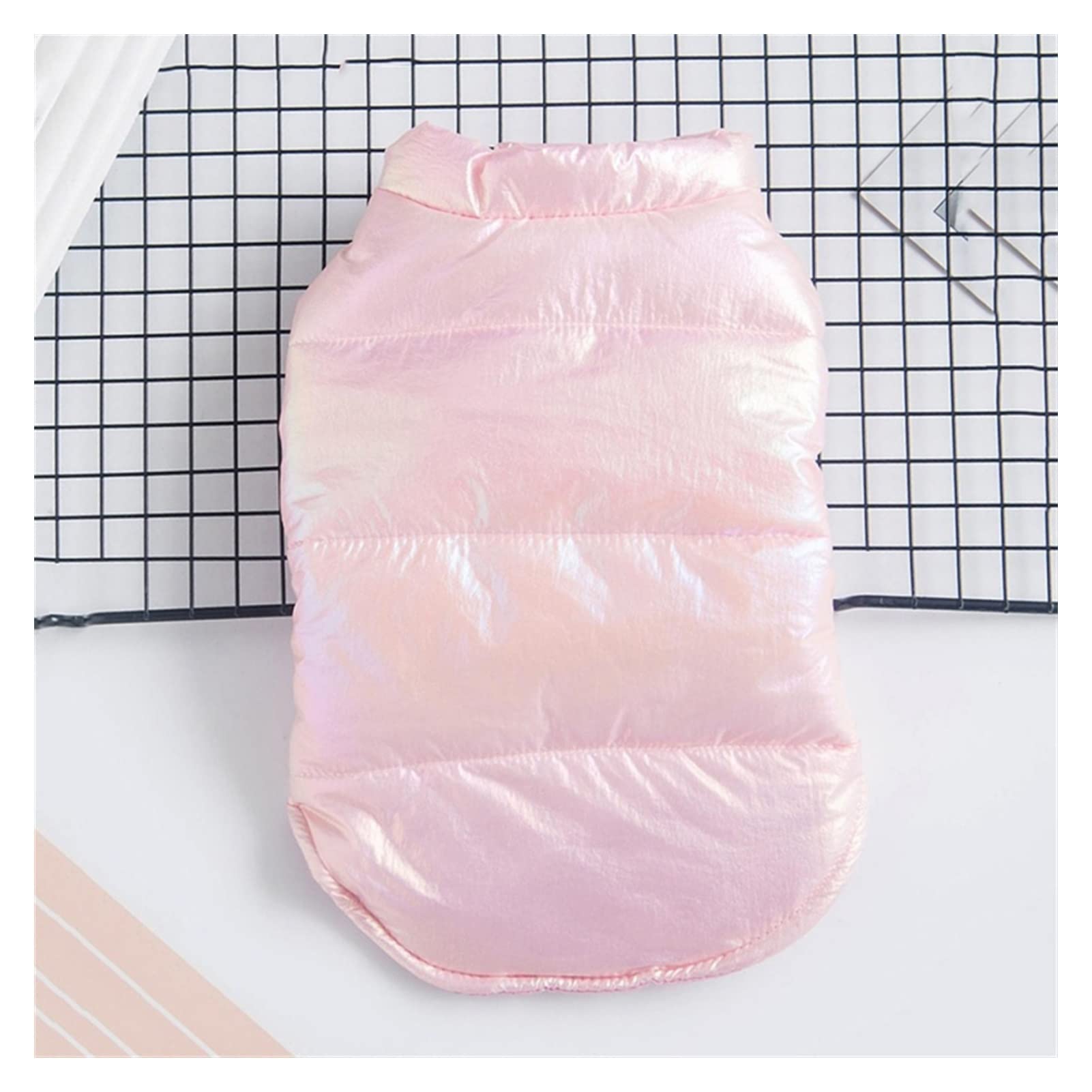 Vêtement pour petit chien imperméable et chaud rose M pour hiver et chihuahua