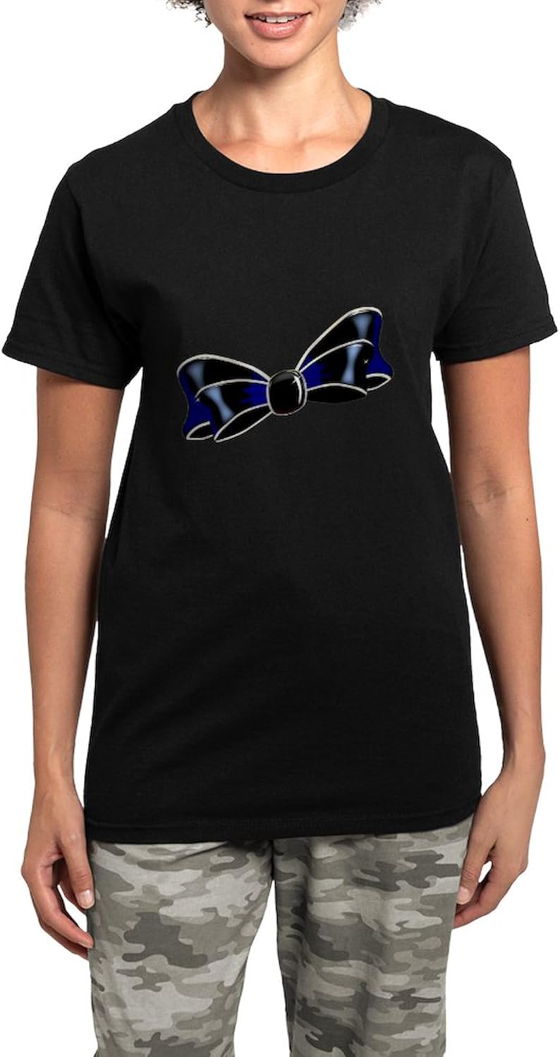 CafePress Black Silk Bow Pajamas Womens Novelty PJ Sleepwear
