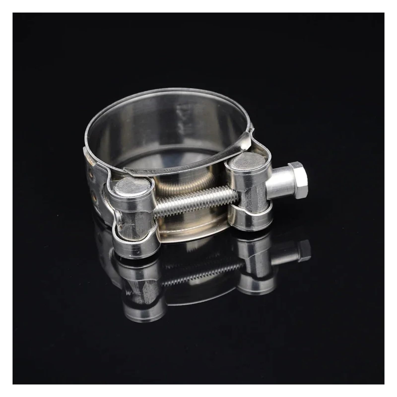 1 abrazadera de manguera reforzada de acero inoxidable de 17-252 mm, abrazadera de manguera de aire for tubería de combustible, accesorio for tubería de agua(240-252mm)