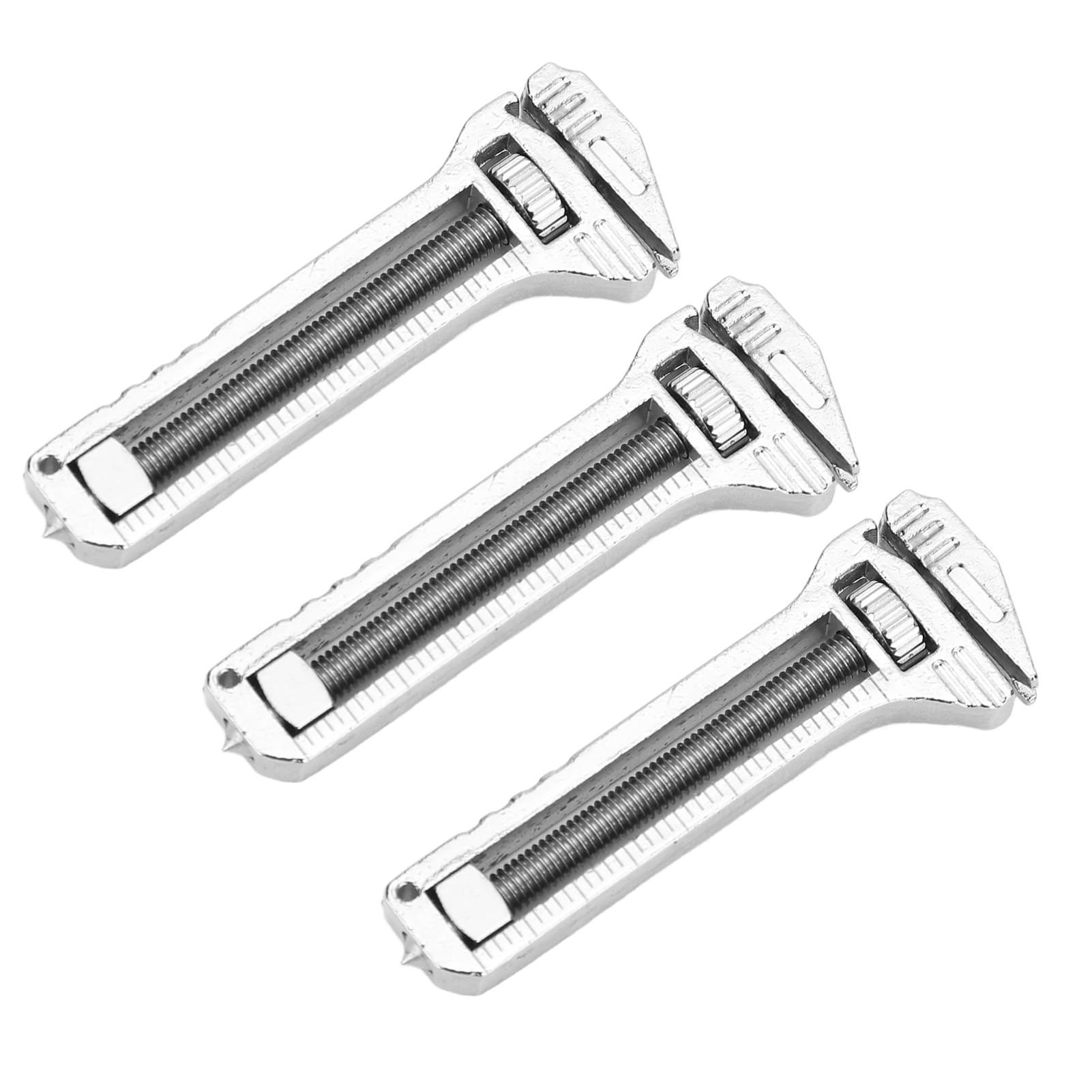 Multitool 3PCS Mini Adjustable Wrench Bottle Opener Multi Tool For Camping Fishing Hiking (Multitool 3PCS) - Image 4
