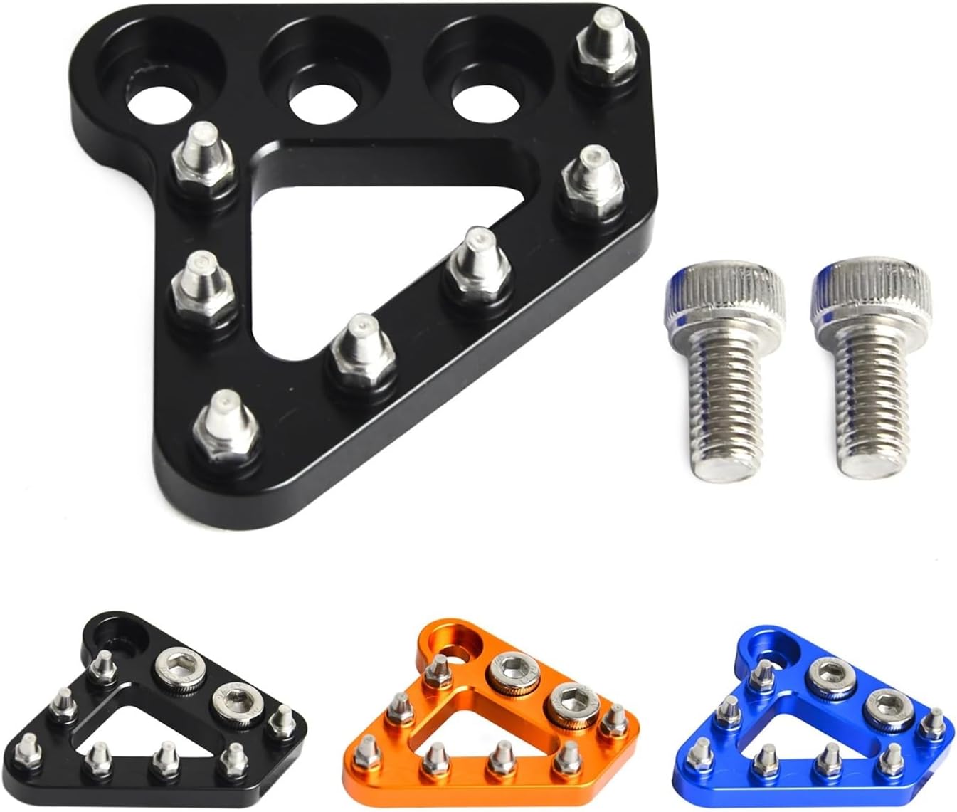 Brake Pedal Lever Step Plate Fit for K-tm 690 Enduro SMC Supermoto 690 Fit for Duke 950 990 1050 1090 1190 1290(Blue)