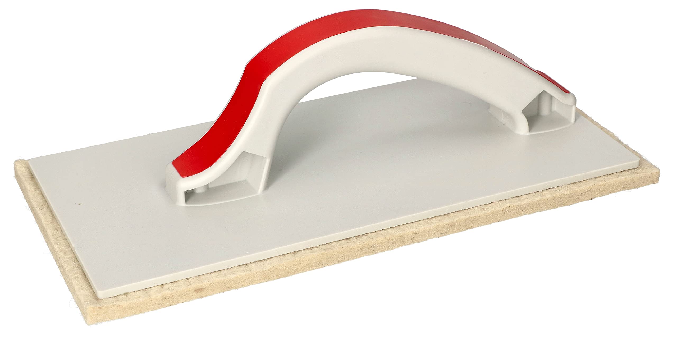 KOTARBAU® Smoothing Trowel with Heavy Duty Felt Coating, 280 x 140 / 5 mm, Trowel for Smoothing Plaster and Mortar, Trowel for Smoothing Plasters and Mortars, Heavy Duty Felt, Felt Trowel