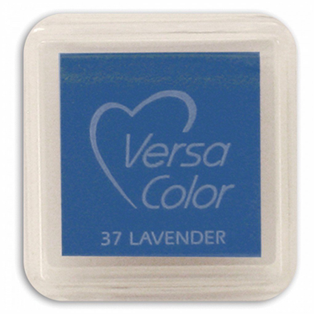 Tsukineko Lavender Versacolor Pigment Ink Pad 1" Cube