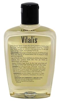 Vitalis Hair Tonic, For Manageable and Healthy-Looking Hair, 7 fl oz
