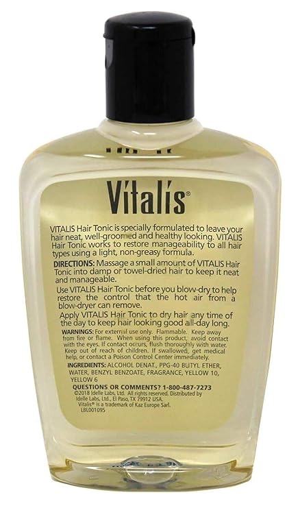 Vitalis Hair Tonic, For Manageable and Healthy-Looking Hair, 7 fl oz