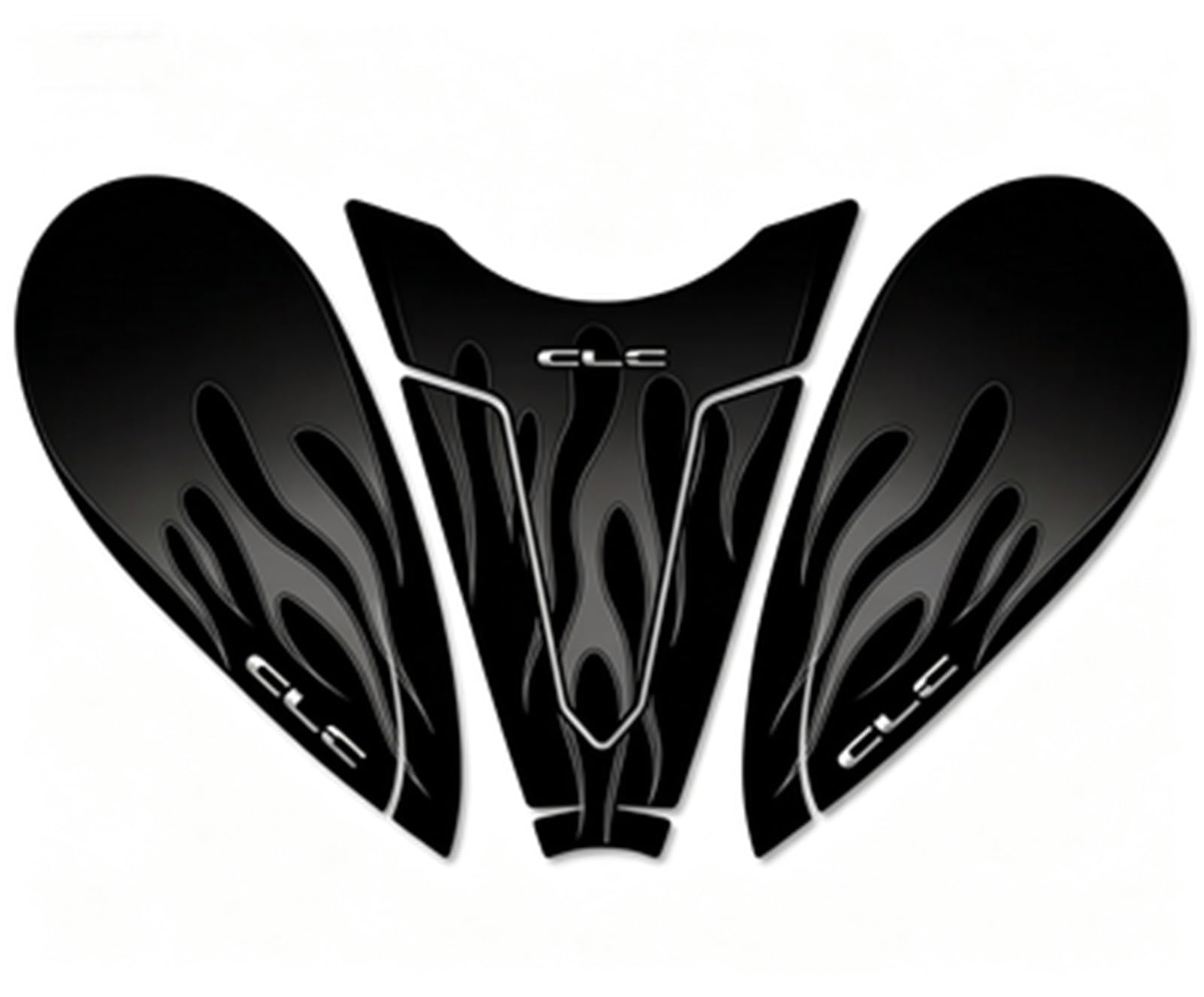 Motorcycle Tank Pad Protector Leather Frosting Sticker Decals Accessoriesr for CFMOTO CLC250 2024 Tank Sticker(Color3)