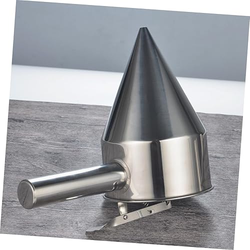 Miniatura 4 de BESTOYARD Herramientas de panadería, dispensador de embudo para hornear, 2 unidades, embudo de acero inoxidable, bolas de pulpo, herramientas para