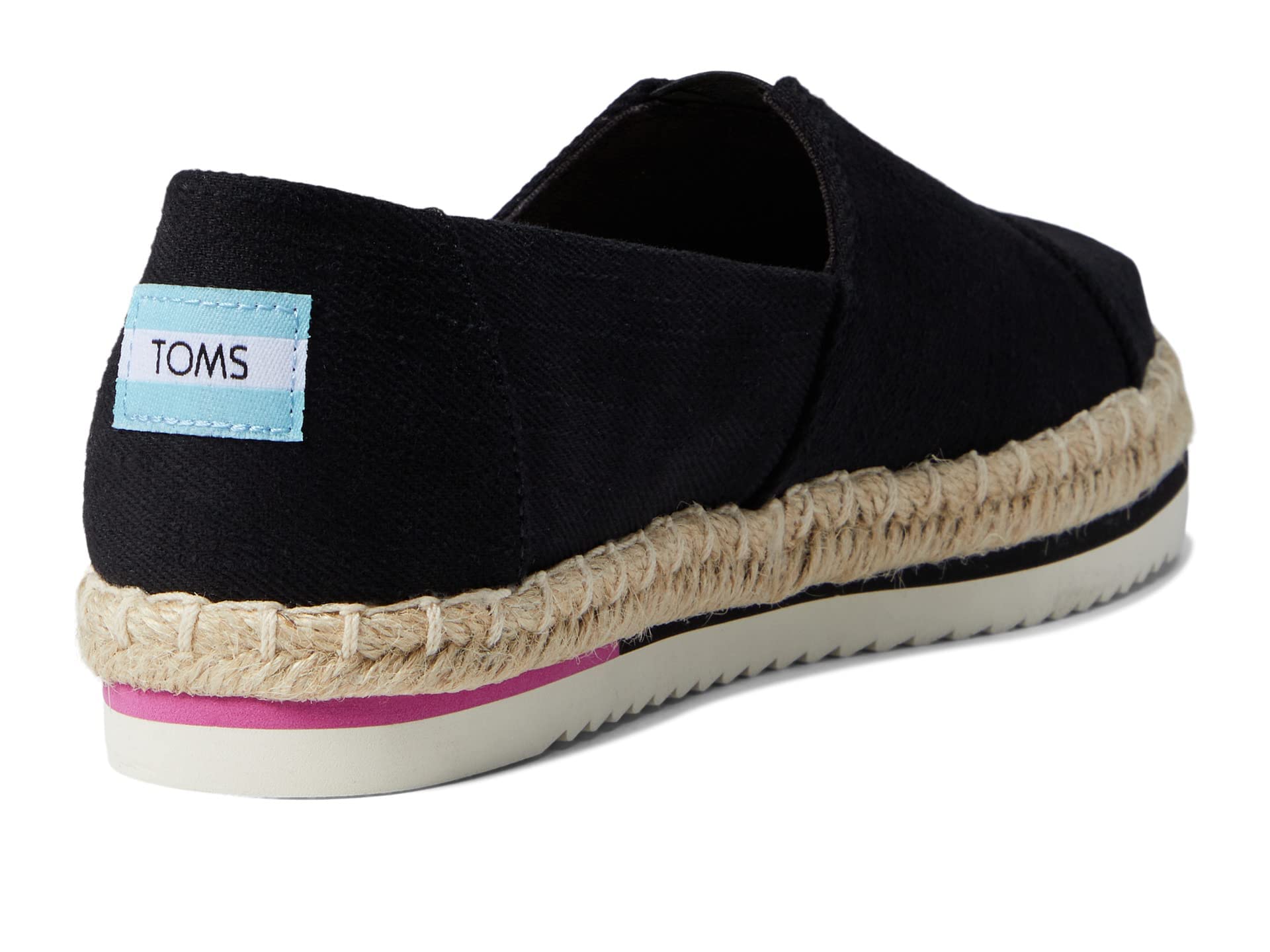 TOMS Corde À Plateforme Alpargata Semelle de mocassinFemme
