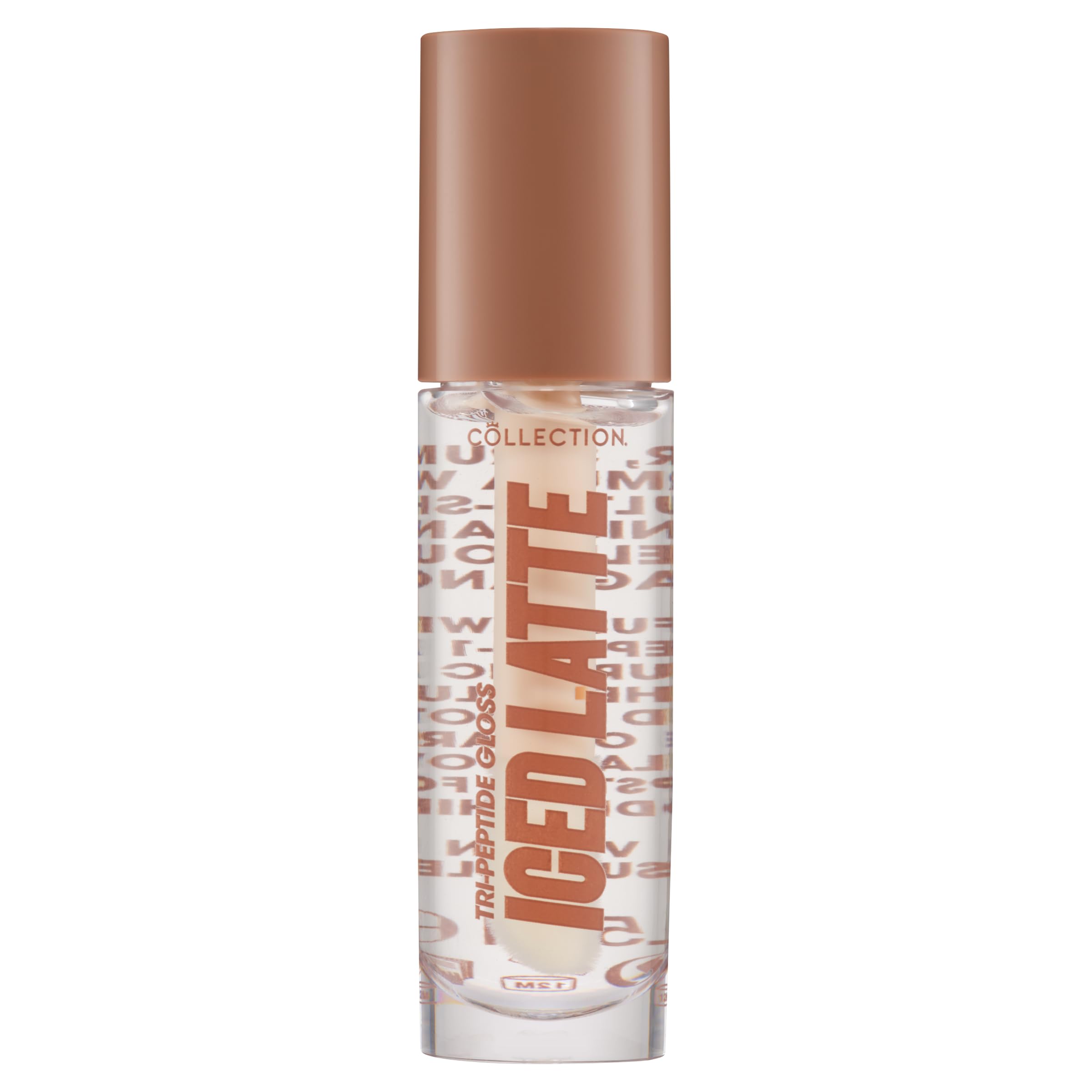Collection Cosmetics Tri-Peptide Gloss, Lip Gloss, Hydrating Formula, 6.5ml, Iced Latte
