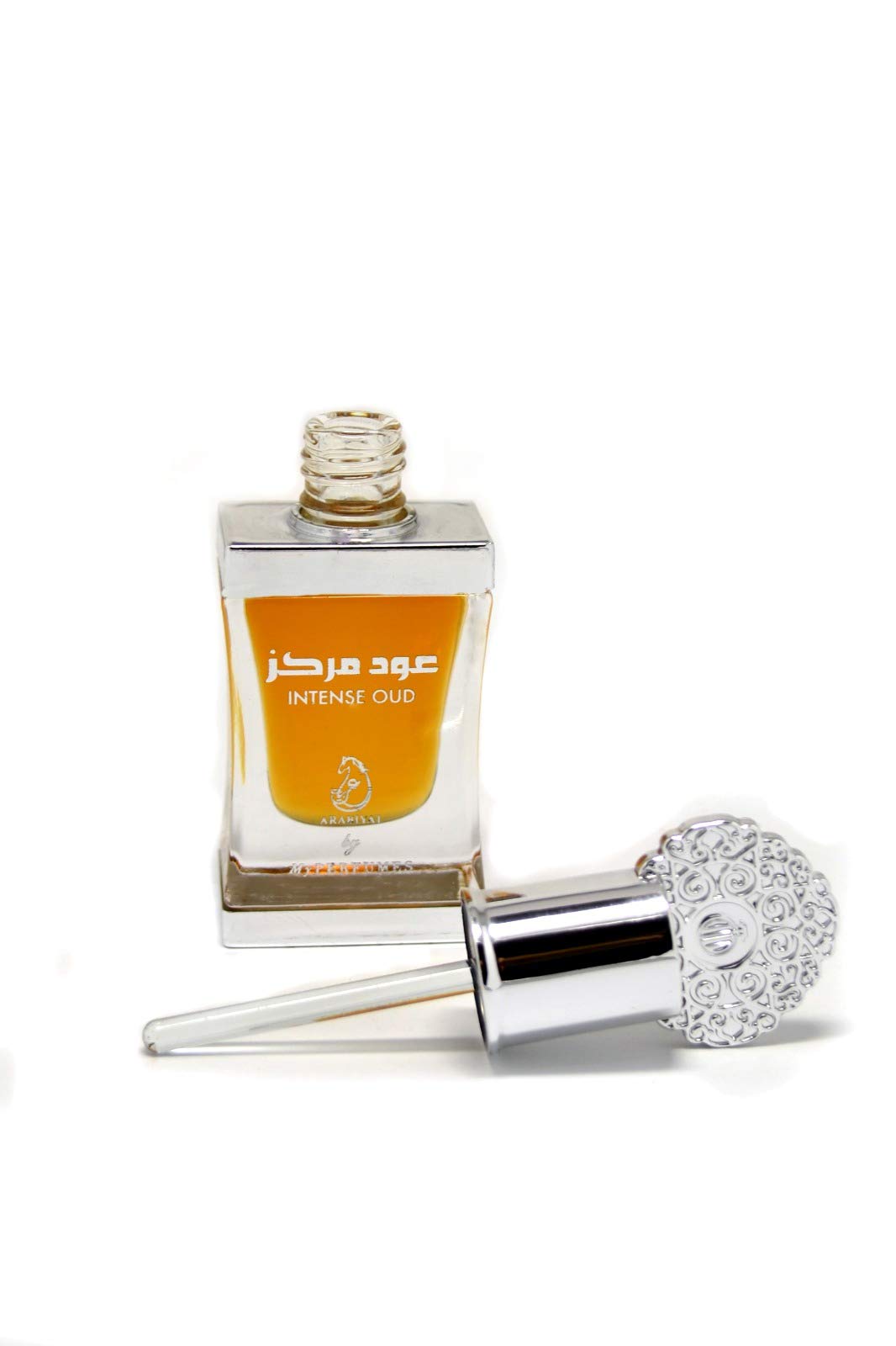 Perfumy INTENSE OUD 12 ml From My Perfumes Attar Arabe Oriental White Musk Halal dla mężczyzn i kobiet, 100% olejku bez alkoholu, długo utrzymujący się olejek zapachowy, nuty: piżmo, ylang, anyż,