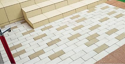 Amazon インターロッキング敷材レンガ ハイ ブリック６カラ ｇ 1 8個セット レンガ ブロック