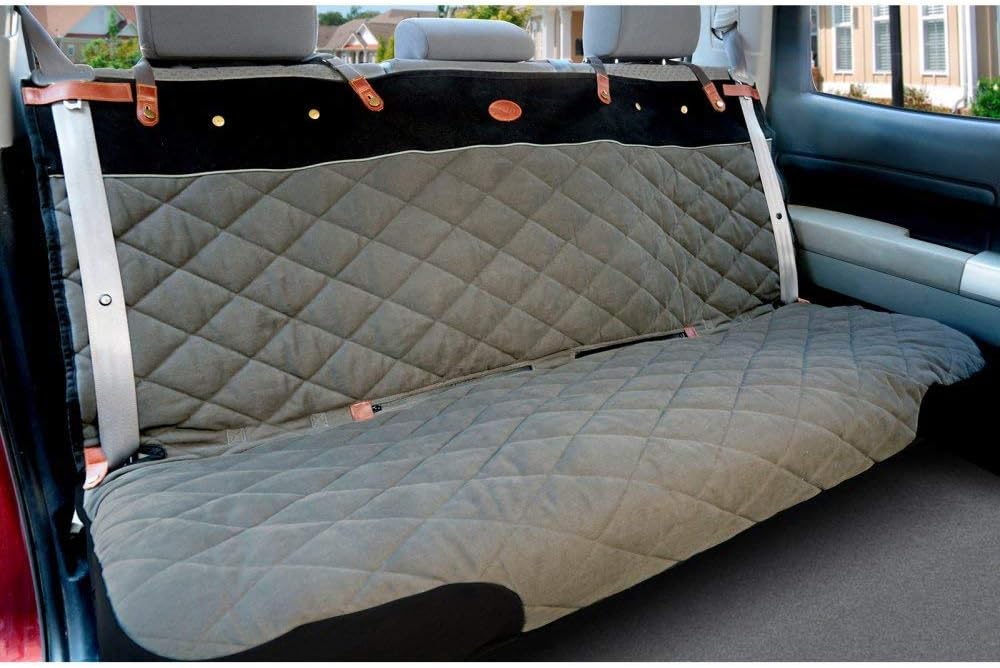 PetSafe Solvit Quilted Bench Seat Cover, Backseat Protection for Pet