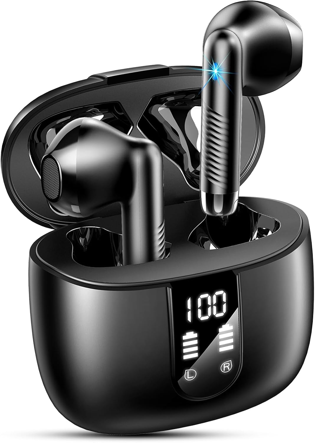 Wireless Earbud Bluetooth 5.3 Headphones 40H Playtime