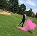 Gender Reveal Exploding Golf Balls Includes Bonus Golf Tee And Team Stickers -Pink And Blue Powder Included, Sex Reveal Party - Team Pink (Girl) And Team Blue (Boy) - FamilyFun Authentic Products