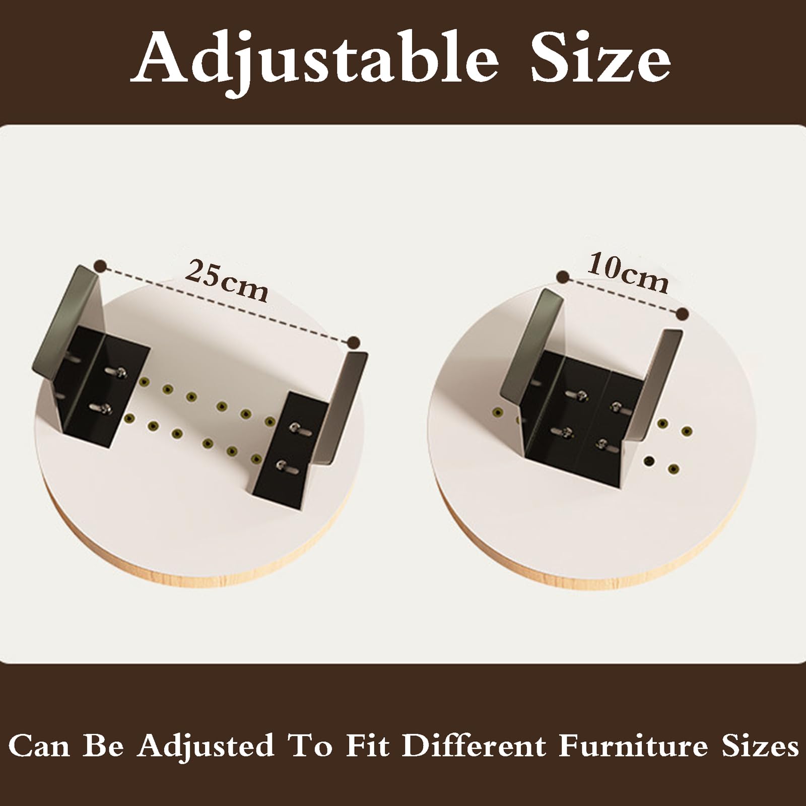Bandeja ajustable para reposabrazos de sofá, soporte antideslizante e impermeable para bebidas, aperitivos y cables, ideal para sofás, reclinables y entretenimiento en casa