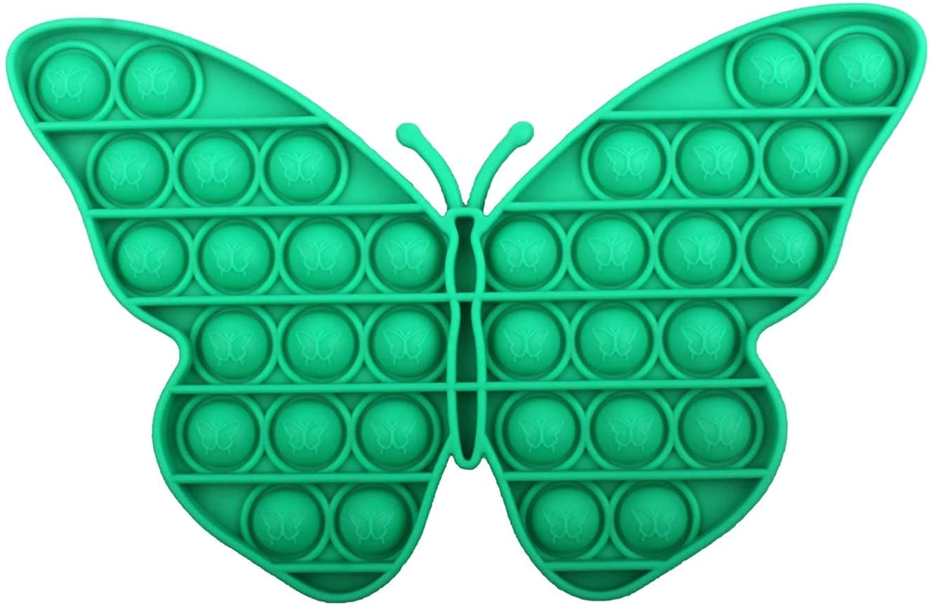 Pop It Fidget Toys,Push Pop Bubble Fidget Sensory Toy,Autism Special Needs Silicone Stress Relief Toy,Great Fidget Toy Sensory Toys Novelty Gifts for Girls Boys Kids Adults (Squre 100 pop)