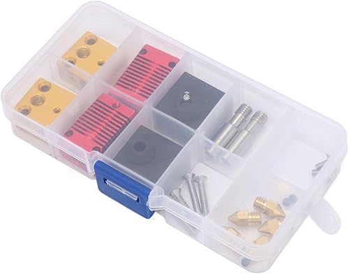 Miniatura 7 de Diyeeni Para Ender 3 para Ender 3 V2 para Ender 3 Pro 3D Impresora Montada Extrusora MK8 Kit de boquillas Extrusora Kit de Extrusora con 12