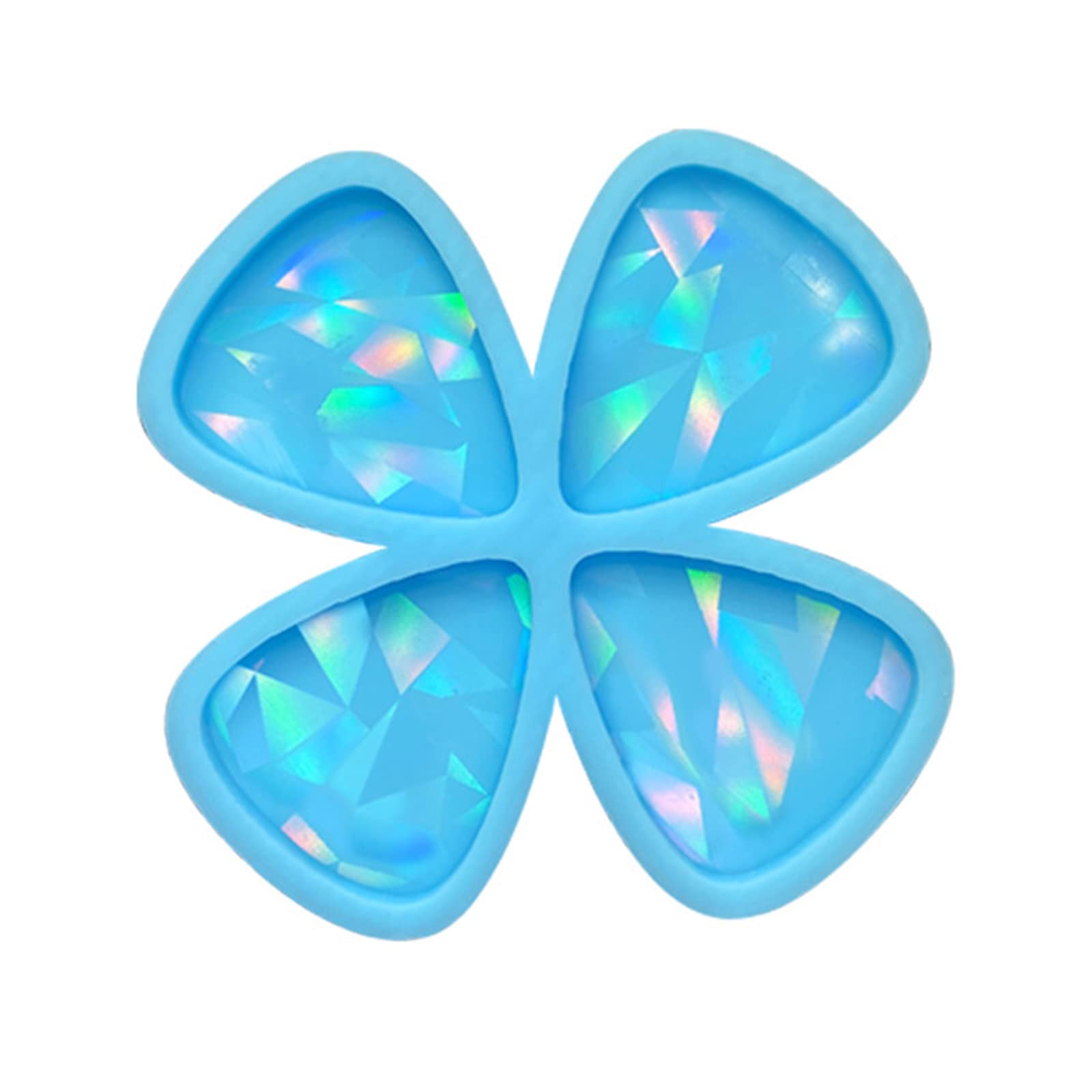 Guitar Pick Resin Molds,Guitar Plectrum Silicone Mold Holographic Epoxy Casting Mold for Musical Accessories Keychain
