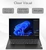 Laptop Lenovo V15, Intel Core 7-240H, 16GB DDR5, 512GB SSD, Windows 11 Pro | 15.6" FHD Antirreflejo, V15 supera a IdeaPad, para negocios, hogar y estudiantes, > Ultra 7 155U, Cámara web con obturador, Teclado numérico, RJ-45 3
