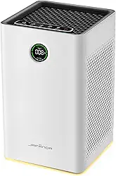 Jafända Purificadores de ar para casa grande sala de até 1190 m², filtro HEPA 13 verdadeiro, carvão ativado, remove 99,97% de poeira e fumaça, pólen, alergias de pelos de animais de estimação, modo de