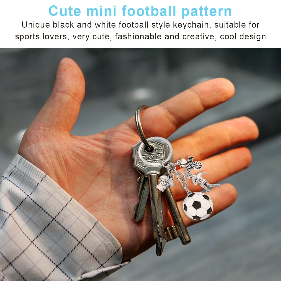 Porte-clé Ballon De Foot Antistress - Porte-clé Ballon Personnalisé