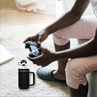 Vista 3 de Tapa de popote para Stanley Cup 30 de 40 onzas, apto para popotes de 0.394 in, adornos de paja para accesorios de copa Stanley, regalos de Navidad