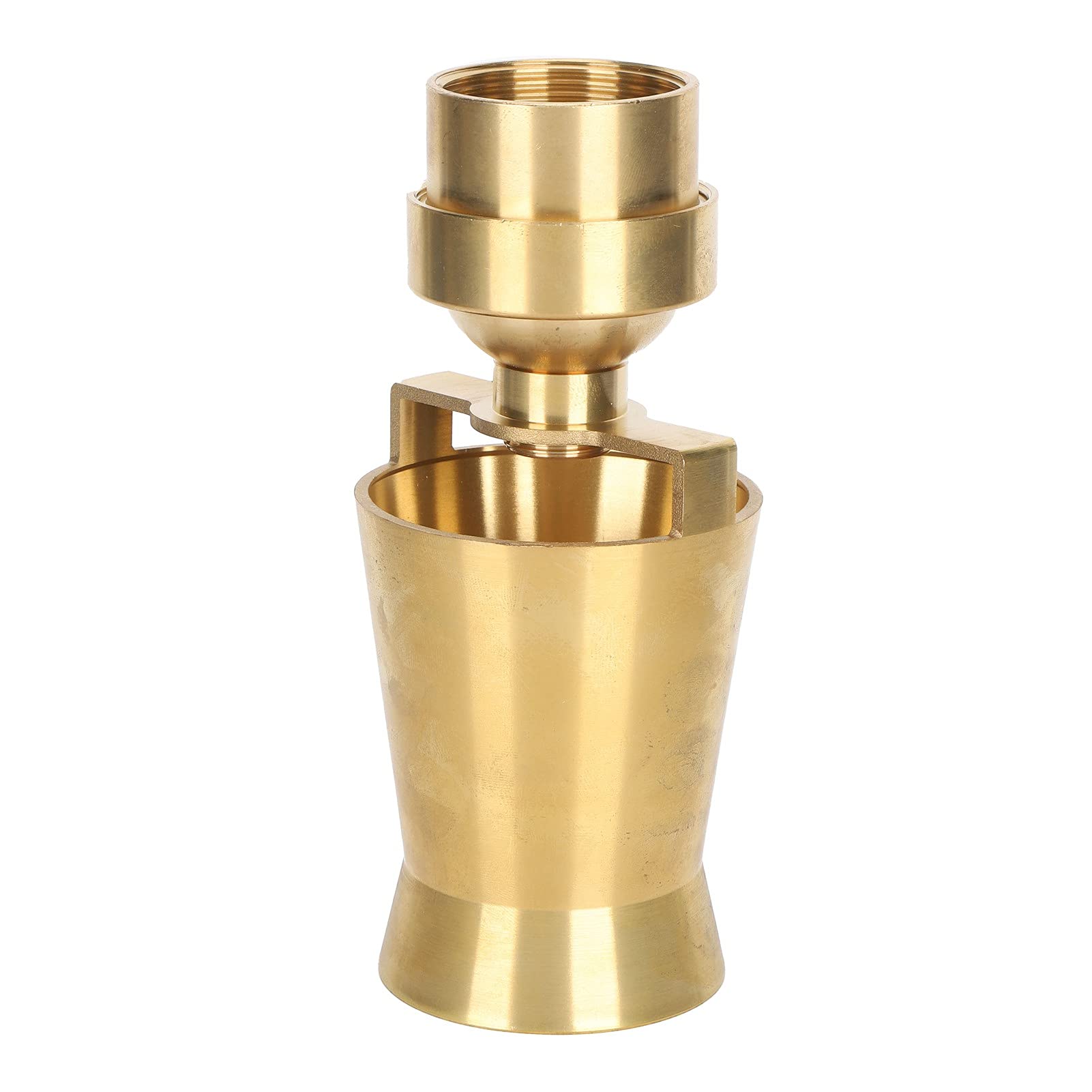 Water Fountain Nozzle, Inch Internal Thread Brass Easy water fountain spray Spray 1.5 heads 1/2 inch to Install Ice Tower for Pond and Fountains